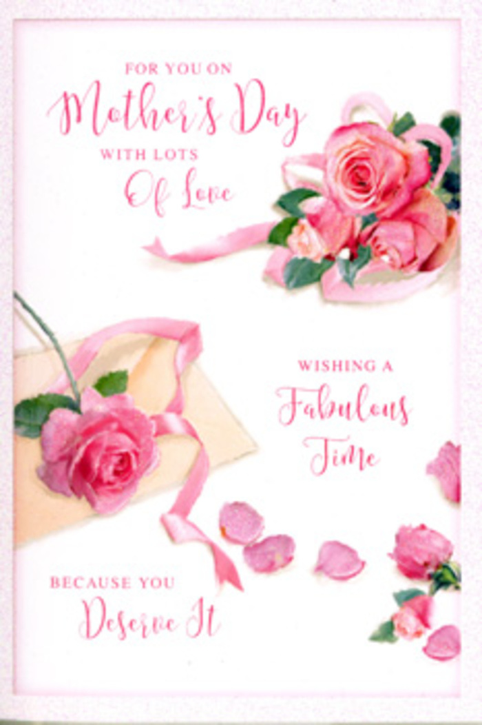 This detailed Mother's Day card design offers the impression of a hand-tied rose bouquet unfurled across paper, much like a floral arrangement laid out in a Greenford florist's studio. The background is a clear, luminous white, reminiscent of soft daylight filtering into a living room along Greenford Road. Across this space, pink roses are composed in airy clusters, each bloom distinct yet harmoniously linked to the others. The roses display a range of pinks, from the palest, almost ivory blush around the edges to deeper rose tones nestled in the centres, lending the image a natural, garden-fresh feel. Their petals are rounded and layered, with subtle shading that suggests a velvety, almost touchable surface. Interspersed among the flowers are loose petals, resting lightly on the card as if they have just fallen, introducing a sense of gentle movement and joyful celebration, like confetti scattered after a family gathering. A slim, softly shaded ribbon winds its way through the heart of the composition, looping between the blooms and tying them together visually, echoing the way a skilled florist completes a Mother's Day arrangement for delivery near Greenford Broadway or along Ruislip Road. Above and curving around the roses, a handwritten-style message flows in elegant calligraphy, the script warm, rounded, and personal, as though penned lovingly by hand. The lighting is tender and diffused, creating gentle shadows that lift the roses slightly off the page. Altogether, the card feels like a quiet tribute to a mother's care-calm, romantic, and full of unspoken thanks, perfectly at home beside a vase of fresh blooms in any Greenford household.